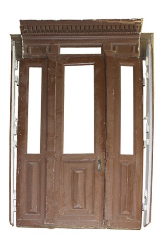 Alte holztür eingangstür - holztür,
