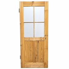 Antike Zimmertür Glastür