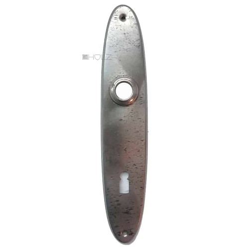 Langschild tür alt stahl oval - tür,