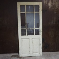 Alte Tür Lichtausschnitt Glas