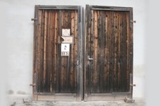 alte Tür Holztür ohne